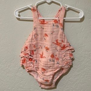 0-3 Angel Dear Bubble Romper/ Sunsuit